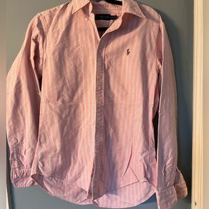 Classic Ralph Lauren striped button down